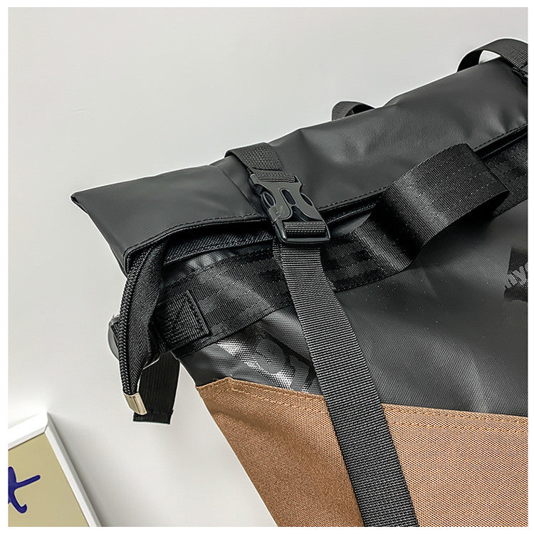 Dollcini Roll-Top Unisex Laptop Hátizsák – Vízálló Utazóhátizsák, Nagy Kapacitású