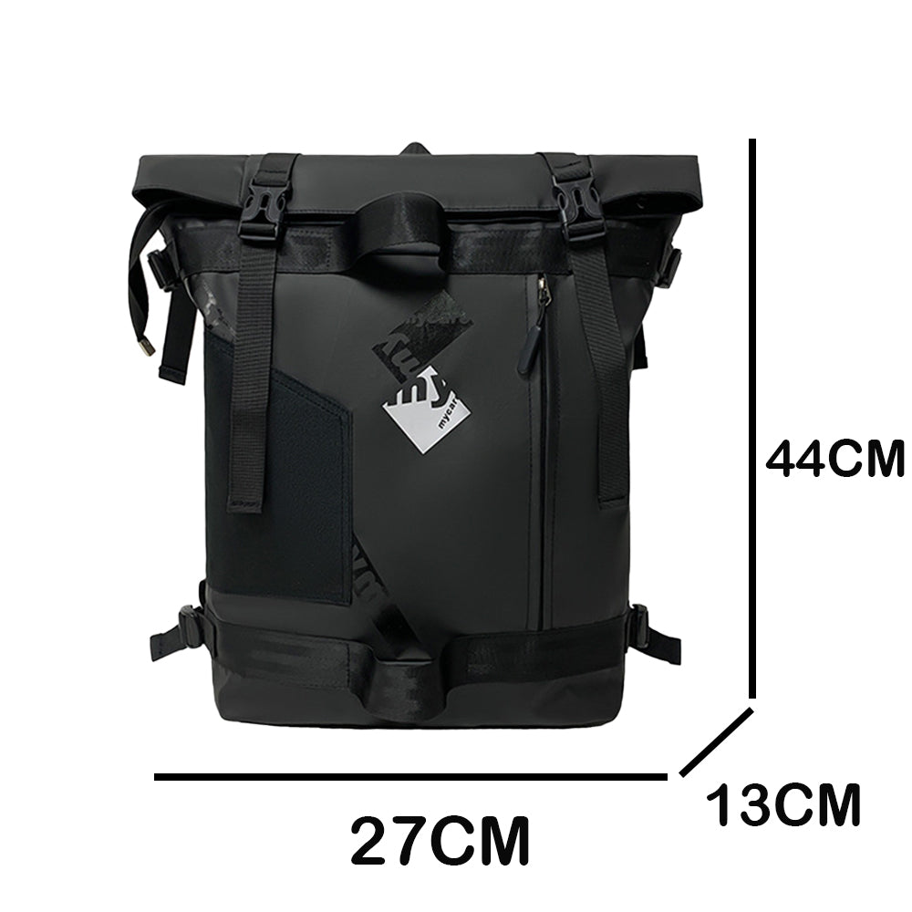 Dollcini Roll-Top Unisex Laptop Hátizsák – Vízálló Utazóhátizsák, Nagy Kapacitású