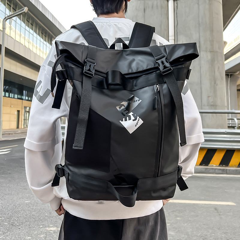 Dollcini Roll-Top Unisex Laptop Hátizsák – Vízálló Utazóhátizsák, Nagy Kapacitású