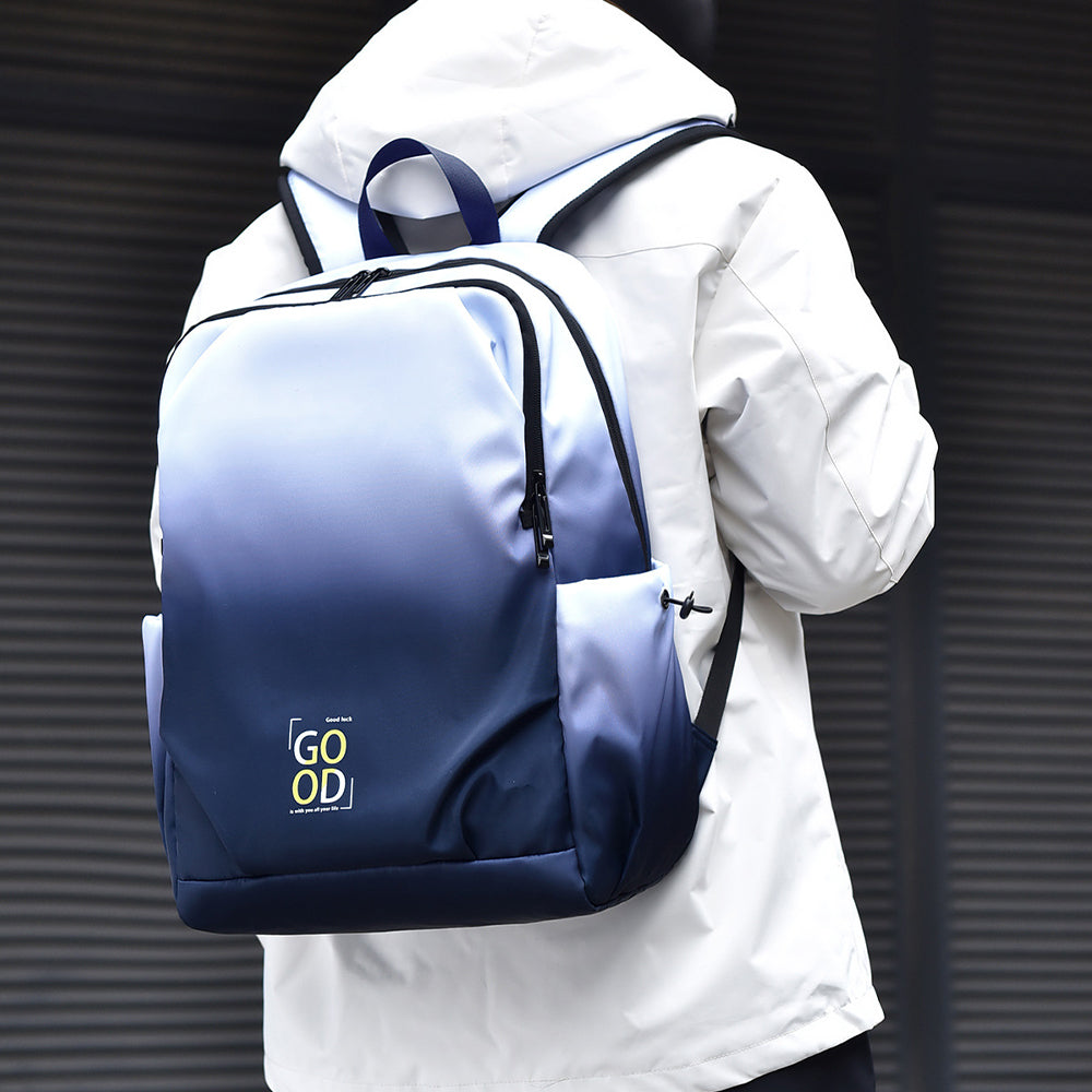 Dollcini Unisex Laptop Hátizsák – Gradiens Mintás, Univerzális Egyetemi Táska