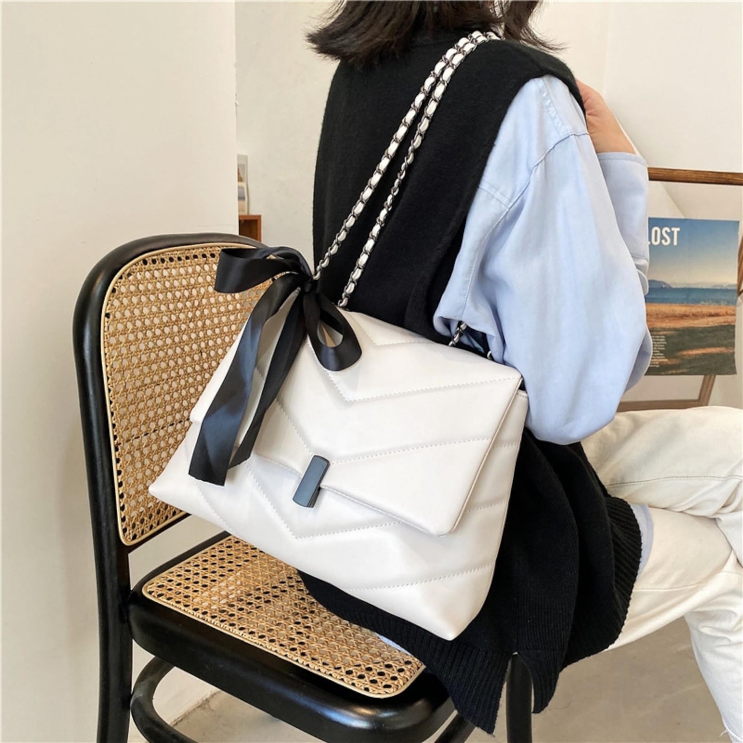 Dollcini Elegáns Női Válltáska – Prémium Műbőr Crossbody