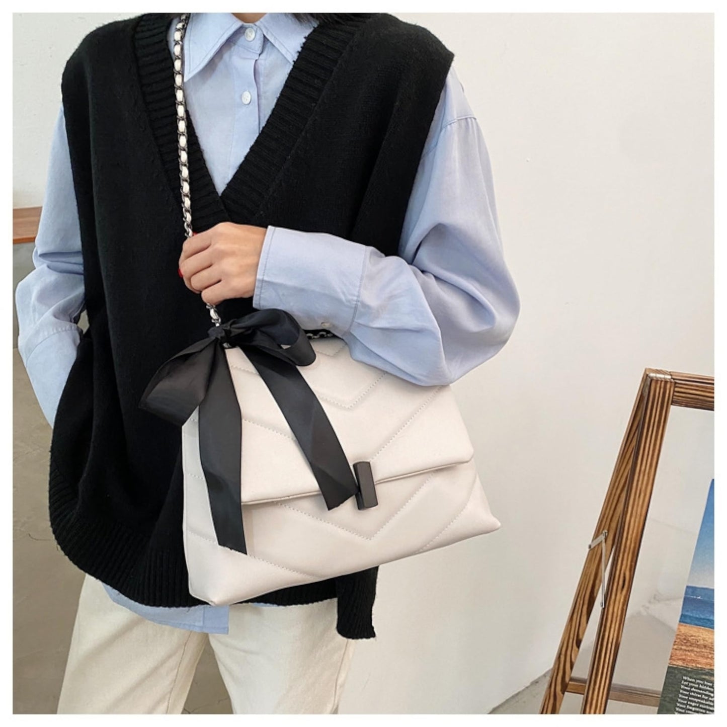 Dollcini Elegáns Női Válltáska – Prémium Műbőr Crossbody