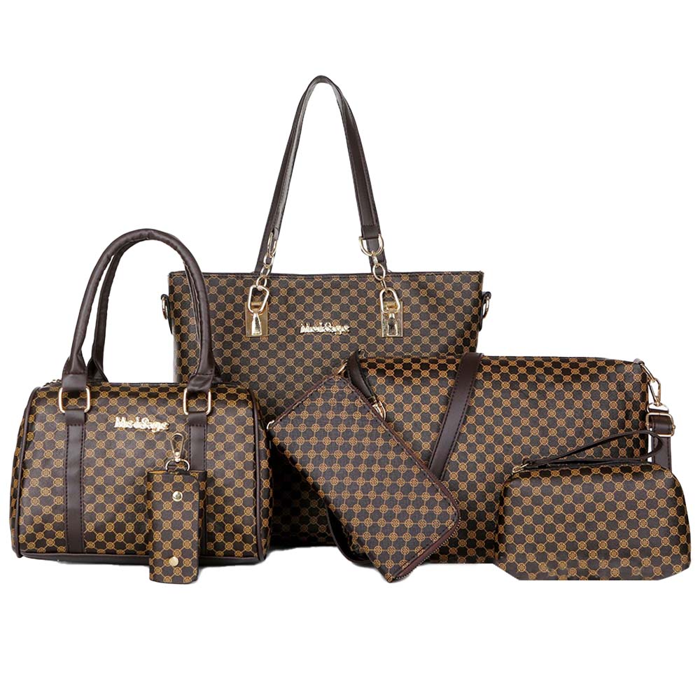 Dollcini Női Kézitáska Szett – 6 db-os Elegáns Műbőr Táska Szett