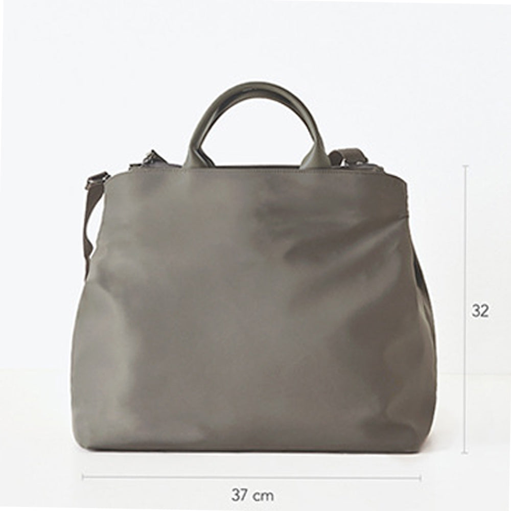 Dollcini Stílusos Női Laptop Táska – Vízálló Nylon, Fekete