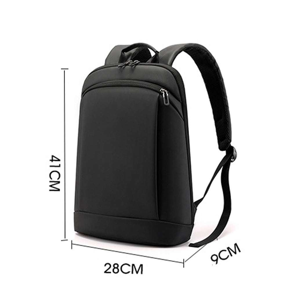 Dollcini Unisex Laptop Hátizsák 15.6”-os Laptophoz – Vízálló, Praktikus, Fekete