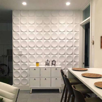 Dollcini Otthon 3D PVC Falpanel – Modern Geometrikus Mintás Dekoráció