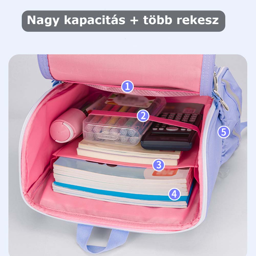 Dollcini Elegáns Campus Hátizsák – Vízálló és Kopásálló