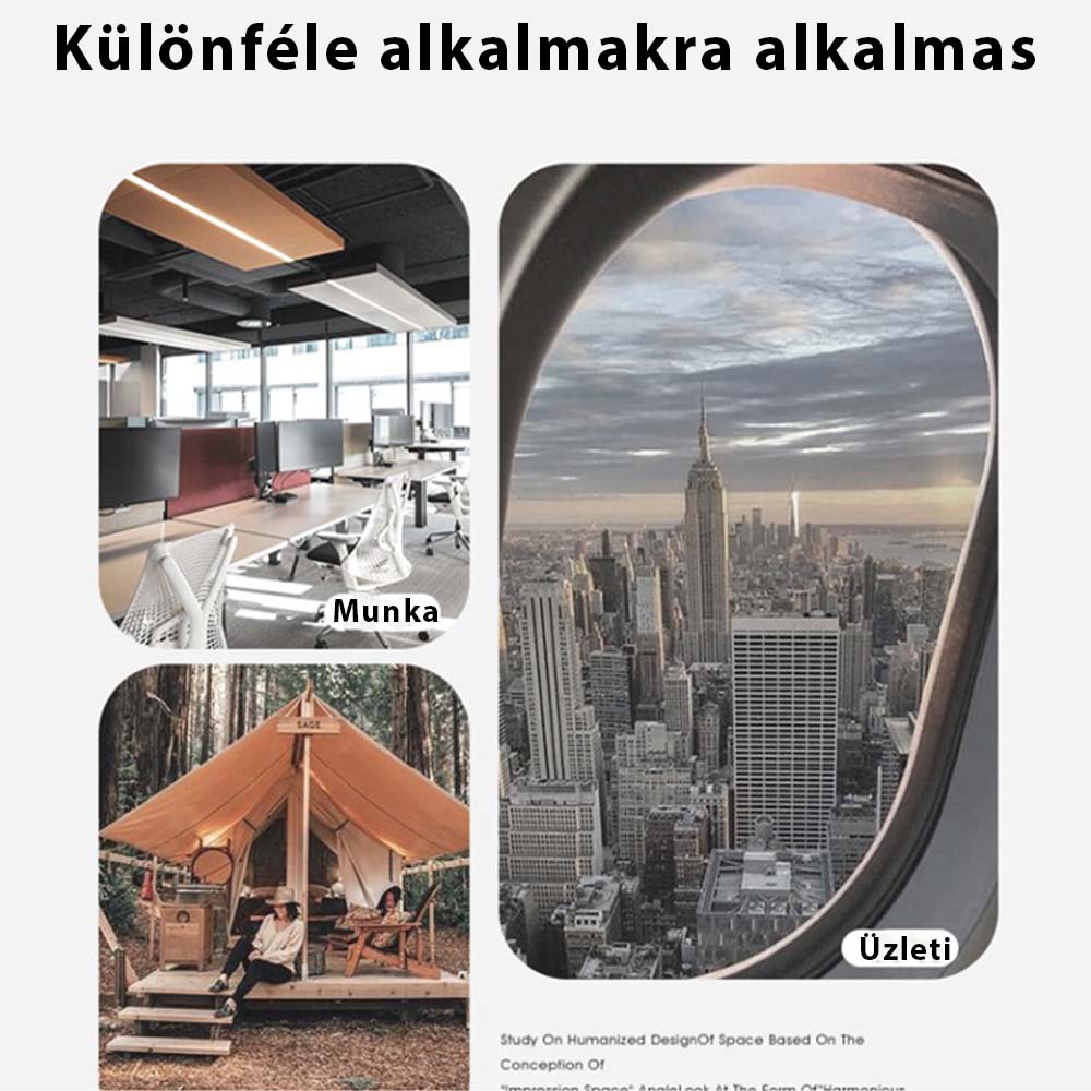 Dollcini Lopásgátló Nylon Hátizsák – Nagy Kapacitású Campus Hátizsák
