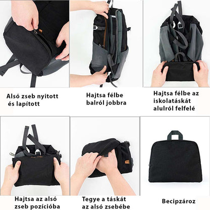Dollcini Unisex Laptop Hátizsák 13”-os Laptophoz – Vízálló Utazóhátizsák, Több Színben
