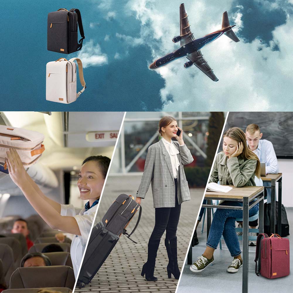 Dollcini Unisex Laptop Hátizsák – Ergonomikus, 15.6” Laptophoz, Vízálló Utazóhátizsák