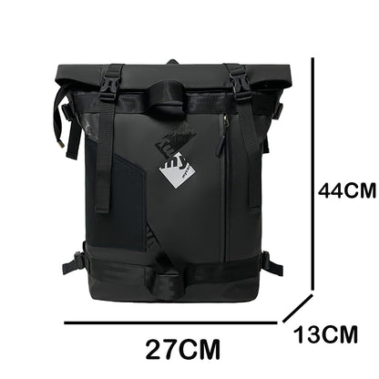 Dollcini Roll-Top Unisex Laptop Hátizsák – Vízálló Utazóhátizsák, Nagy Kapacitású