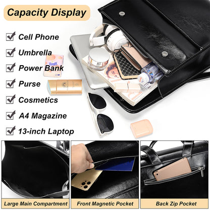 Dollcini Valódi Bőr Női Hátizsák – Elegáns, Laptop Rekesszel