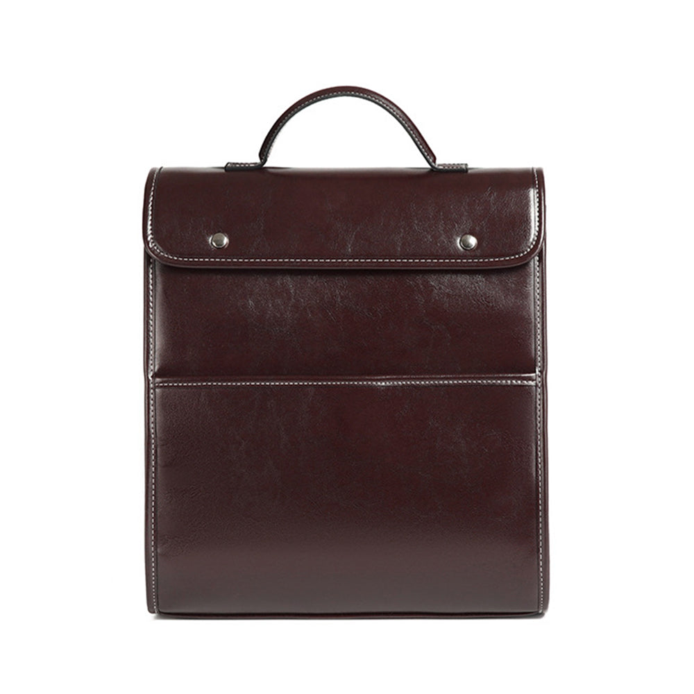 Dollcini Valódi Bőr Női Hátizsák – Elegáns, Laptop Rekesszel
