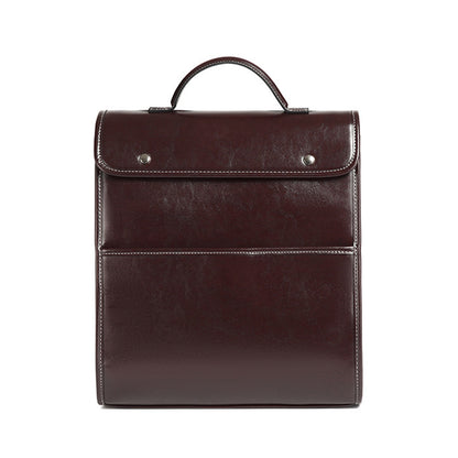 Dollcini Valódi Bőr Női Hátizsák – Elegáns, Laptop Rekesszel