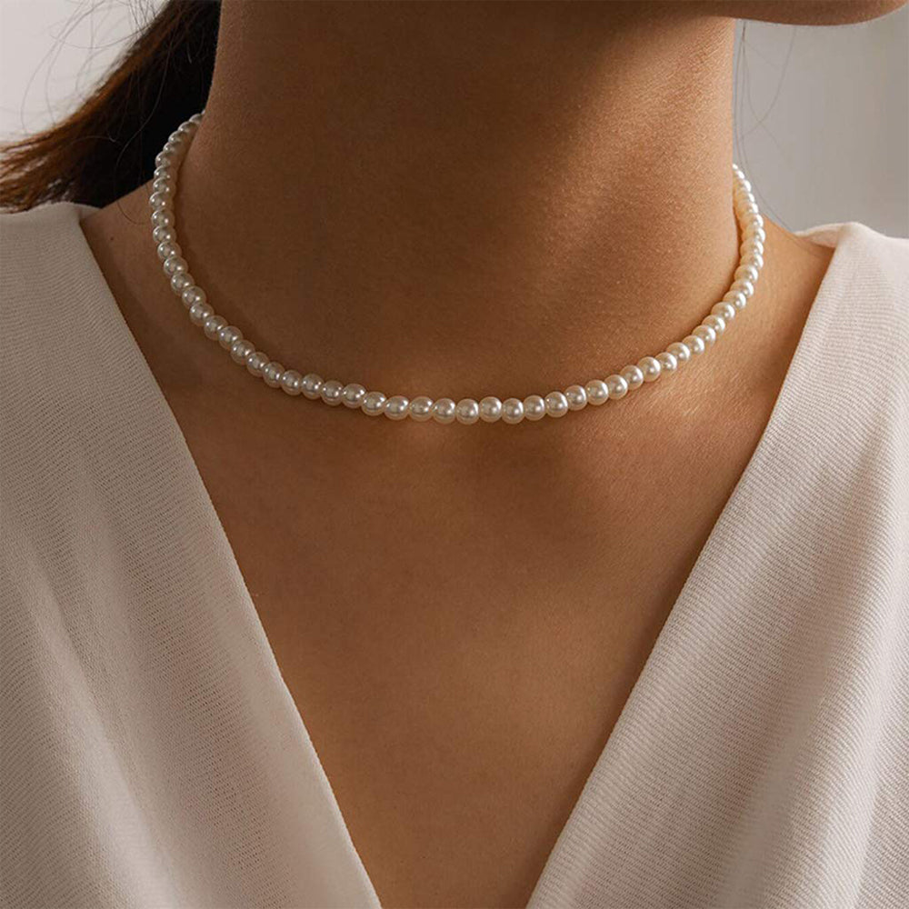 Dollcini Pearl Ékszerkészlet – Nyaklánc és Gyöngy Fülbevaló