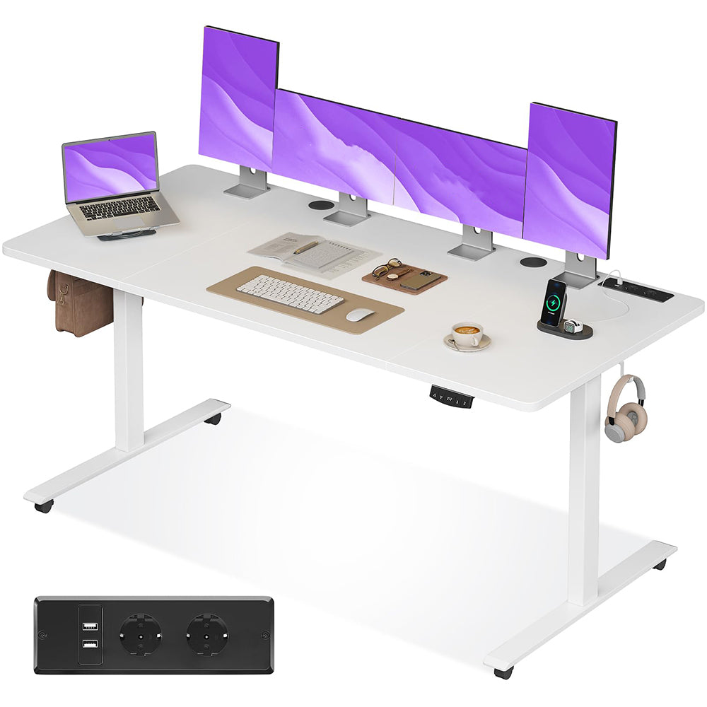 Dollcini Otthon Állítható Íróasztal – Elektromos, USB Porttal