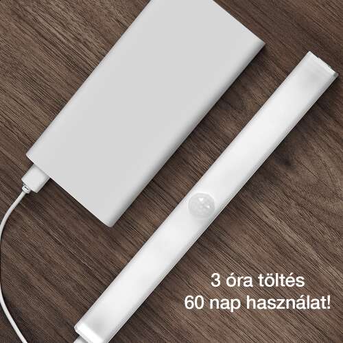 Dollcini Otthon Smart LED Lámpa – Mozgásérzékelős, Hideg Fény, 21 cm