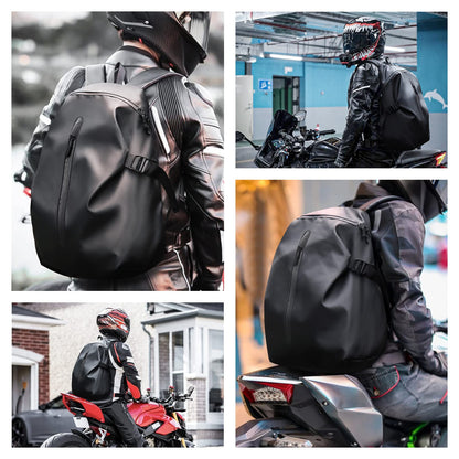 Dollcini Motoros Hátizsák – Vízálló Sisak- és Laptoptáska, Uniszex