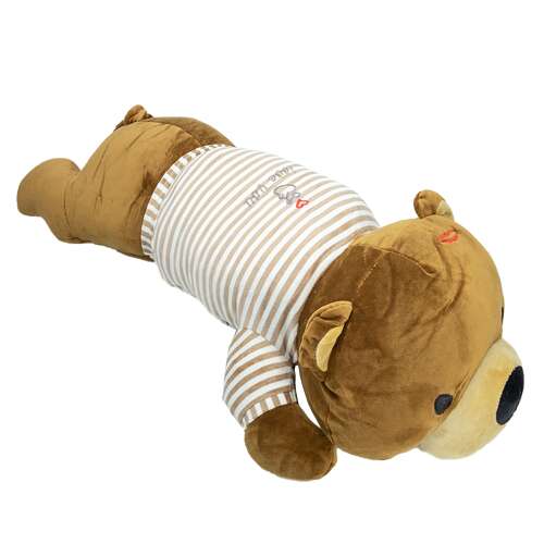 Dollcini Otthon Hosszú Plüss Medve – 75 cm, Szürke