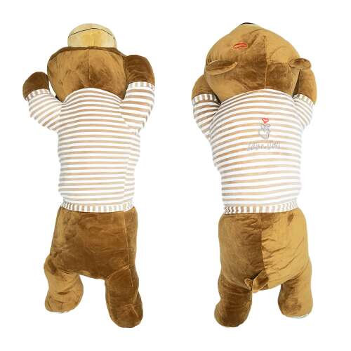 Dollcini Otthon Hosszú Plüss Medve – 75 cm, Szürke