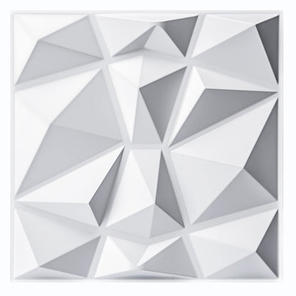 Dollcini Otthon 3D PVC Falpanel – Modern Geometrikus Mintás Dekoráció
