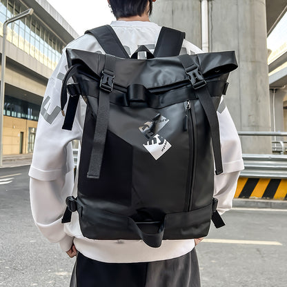 Dollcini Roll-Top Unisex Laptop Hátizsák – Vízálló Utazóhátizsák, Nagy Kapacitású