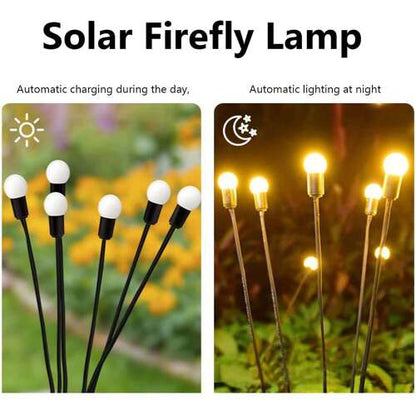 Dollcini Otthon Napelemes Kerti Lámpa – Vízálló Firefly Dekorfény