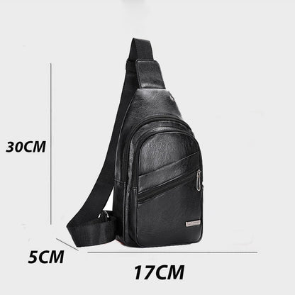 Dollcini Férfi Műbőr Válltáska – Stílusos és Kompakt Urban Crossbody