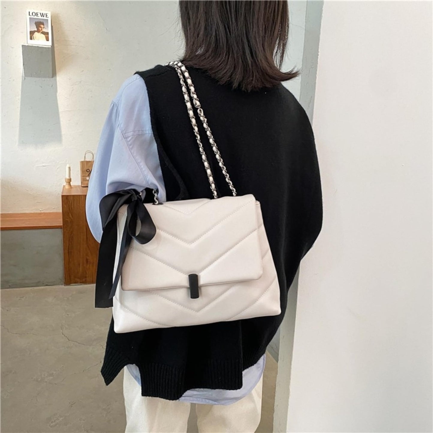 Dollcini Elegáns Női Válltáska – Prémium Műbőr Crossbody