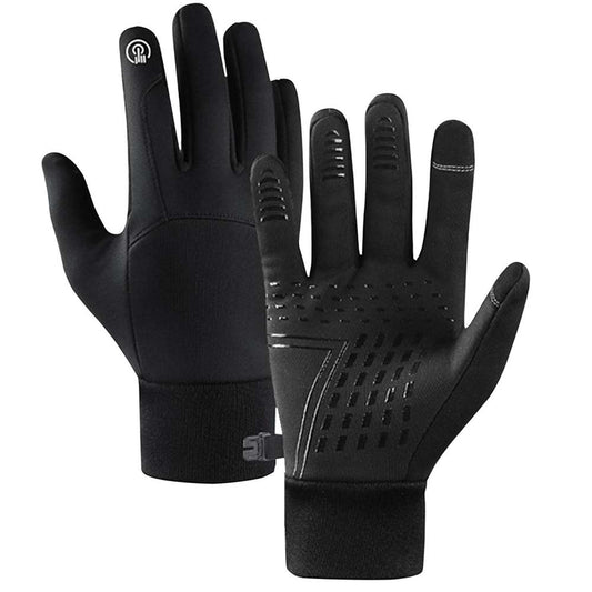 Dollcini Szélálló Unisex Sportkesztyű – Érintőképernyős, Fekete