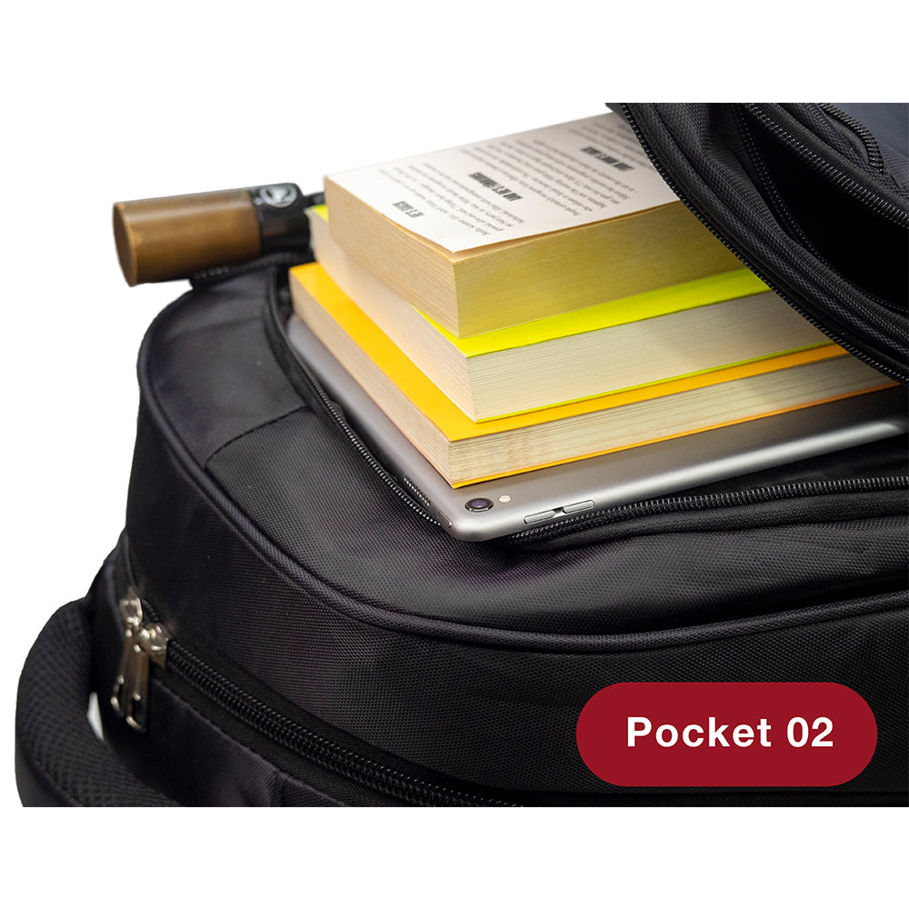 Dollcini MetroTech Unisex Laptop Hátizsák – Utazóhátizsák, 17"-os Laptophoz, 25L, 7 Változat