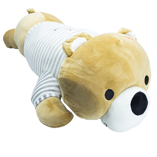 Dollcini Otthon Hosszú Plüss Medve – 75 cm, Szürke