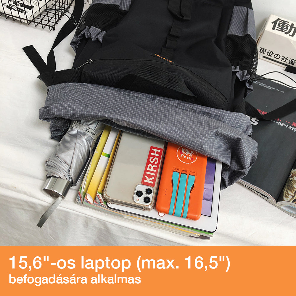Dollcini Unisex Laptop Hátizsák 15.6”-os Laptophoz – Ergonomikus és Vízálló Utazóhátizsák