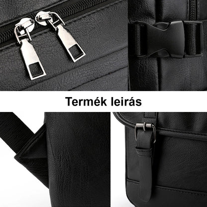Dollcini Unisex Laptop Hátizsák – Vízálló, 15.6” Laptophoz