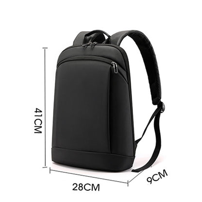 Dollcini Unisex Laptop Hátizsák 15.6”-os Laptophoz – Vízálló, Praktikus, Fekete